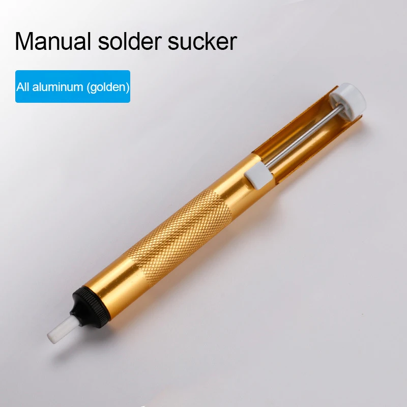 Liga/plástico solda otário caneta automática rebote pistola de solda manual vácuo forte sucção lata bomba de solda ferramenta de reparo