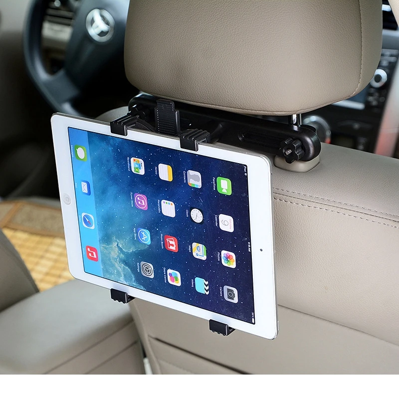 Universal Car Seat Mount Telescopic Tablet Car Holder Bracket Clamp Rack for iPad Car Stand for Universal Tablet Samsung Xiaomi