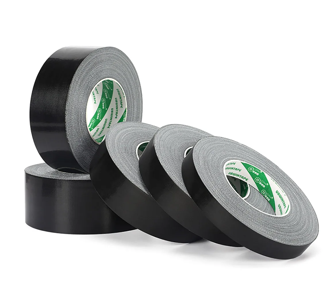 1Roll Length 50m Black Cloth Base Tape Self Adhesive Tape For Carpet DIY Decoration Width 20mm-60mm