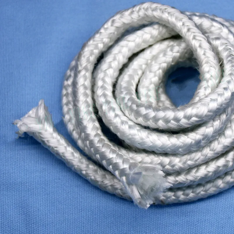 Fiberglass rope  For insulation materials of motors meters electrical appliances etc Furnace door sealing rope 5m 10m