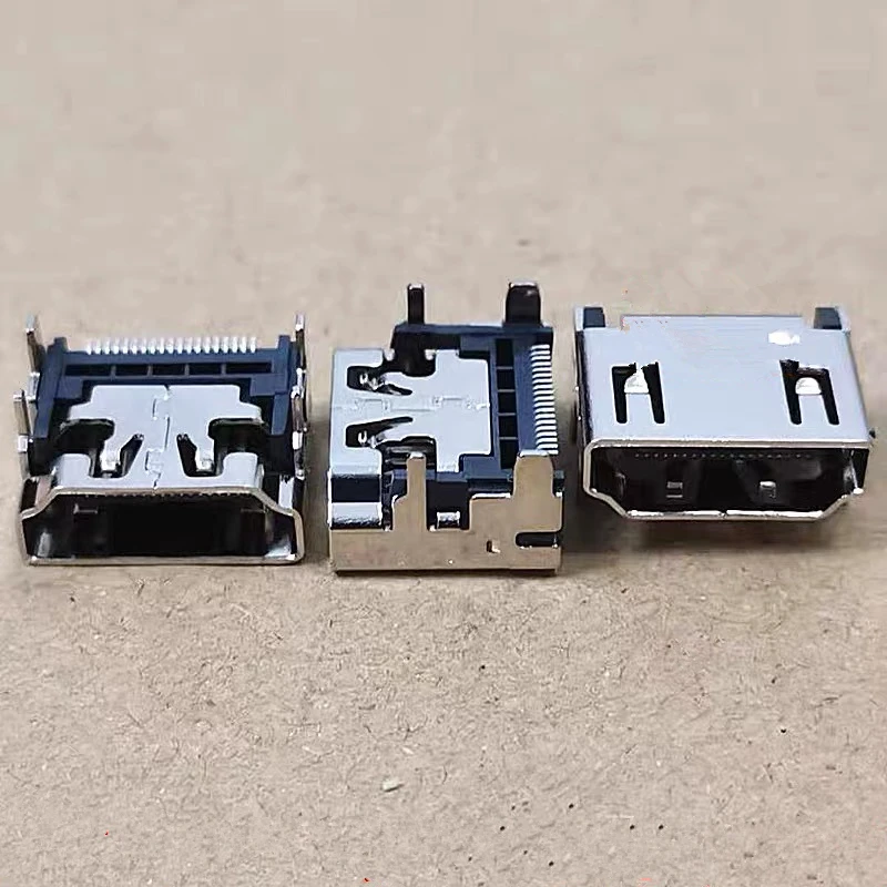 2/5/10 개/몫 HDMI 고화질 여성 좌석 구리 인터페이스 커넥터 HD 노트북 컴퓨터 인터페이스에 대 한 19P 4 핀 플래퍼