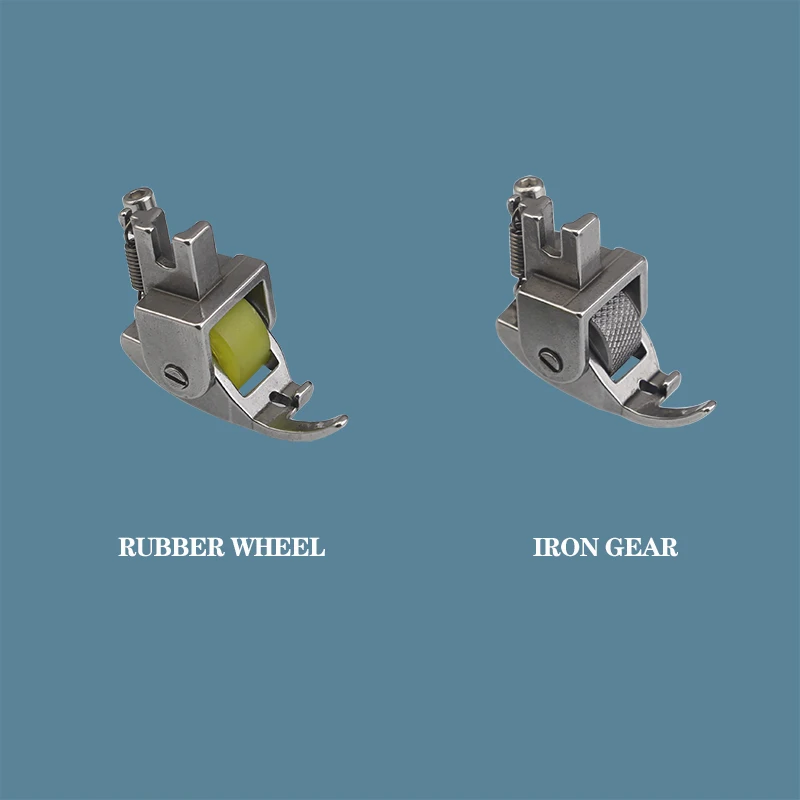 Folder A10 Roller Presser Foot Right Angle Bias Binder for Lockstitch Sewing Machine Parts Accessories Tools