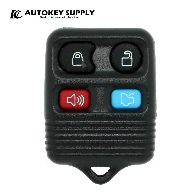 

ForFord 4 buttons remote key fob complete 433Mhz AKFDC401