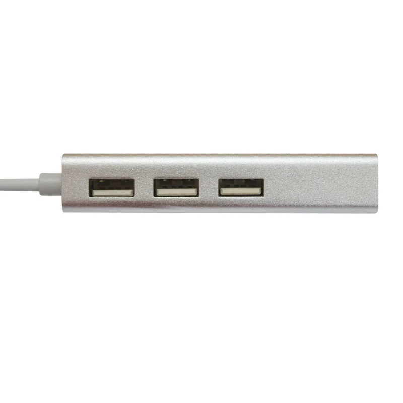 Adaptateur 4 en 1 HUB USB C RJ45 100Mbps, câble de Port Ethernet, adaptateur USB C vers USB 3.0 S6 pour Macbook Pro, accessoires