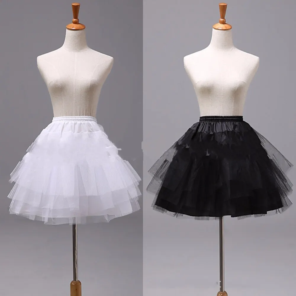 Đám Cưới Phụ Kiện Trẻ Em Bé Gái Petticoat Đầm Vestido Longo Bầu Tây Nam Không Crinoline Váy Petticoats