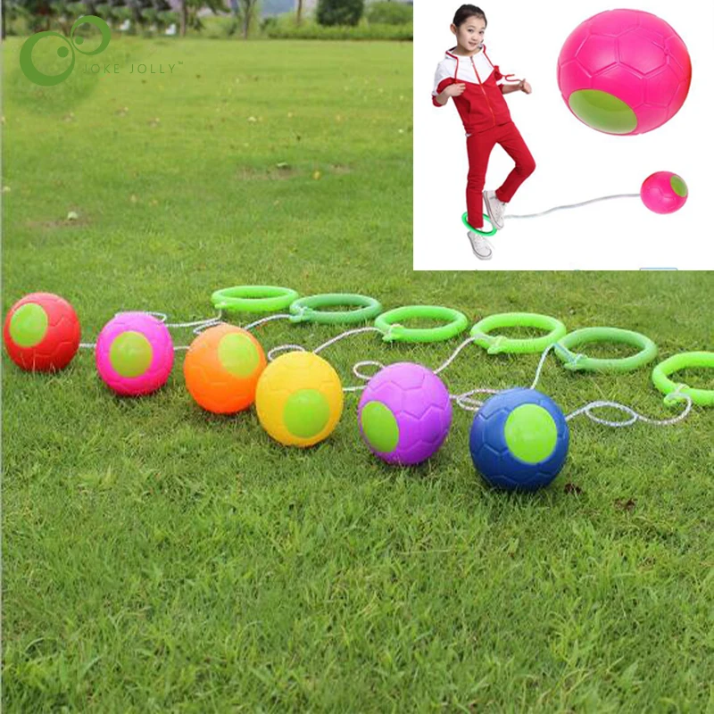 Balle de saut en plein air, jouets de sport amusants pour enfants, exercice de Coordination, équilibre, entraînement de réaction, jeux pour parents et enfants