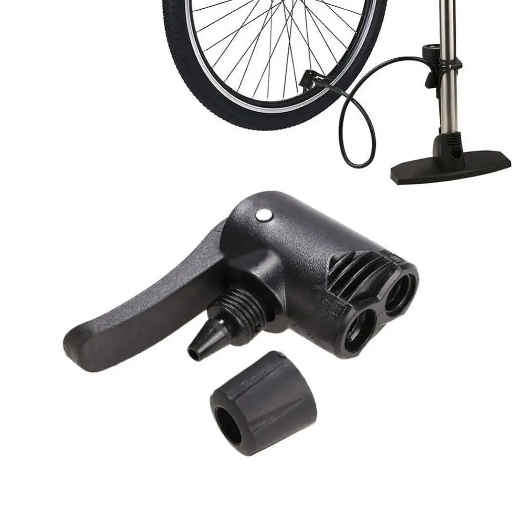 Mini Bike Pump Cycling Hand Air Pump Tire Inflator Cycle Tyre Tube Replacement Dual Head Air Pump Adapter Valve