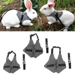 Multipurpose Hamster Rabbit Harness Vest Small Pet Leash Chinchillas Guinea Pig Vest Clothes Small Animal Supplies