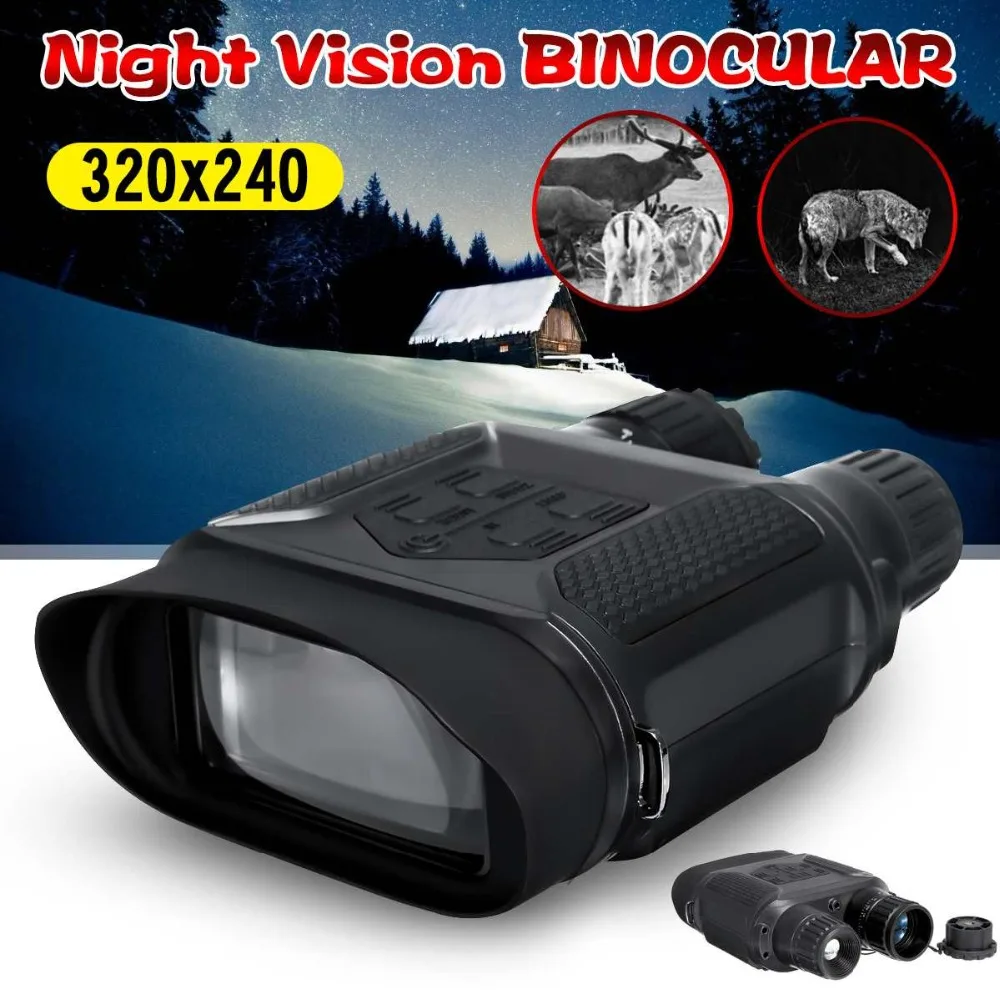 

Visionking Binocular HD Infrared Camera Night Vision Device 7x31 Digital Zoom Hunting Telescope Outdoor Day Night Dual Use 400m