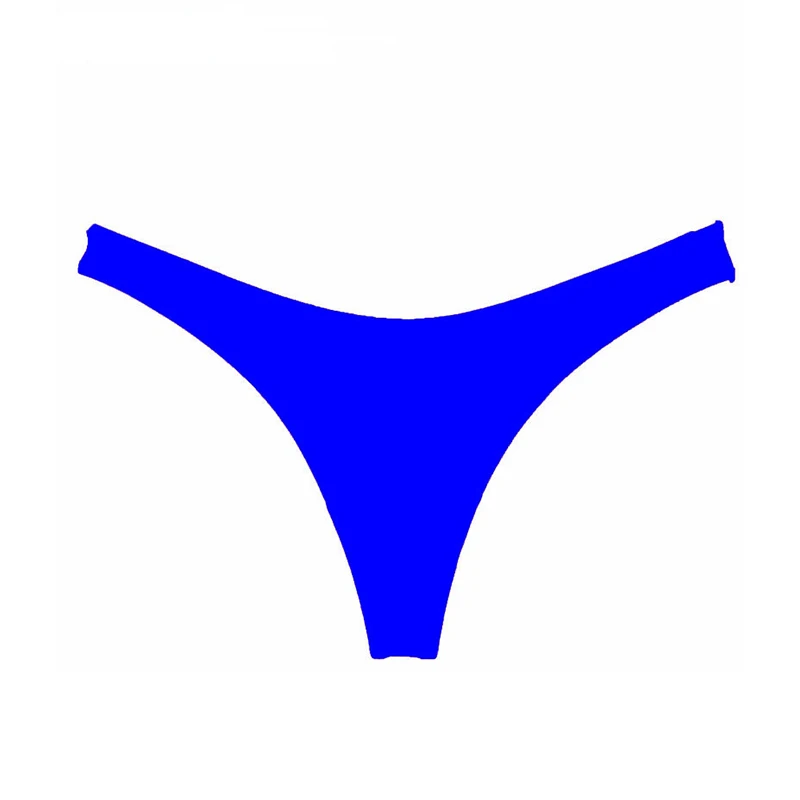 Hot Sale Women Sexy Bikini Bottom Swimwear Beach Bathing T-Back Thong G-string Black Bathing Swimming Beach Swimwear Trunks image 5
