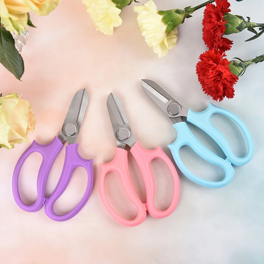 Gardening Flowers Scissors Floral Shears Floral Fruits Leaf Scissors Hand Pruner Trimming Tool for Gardening Flower Arrangement