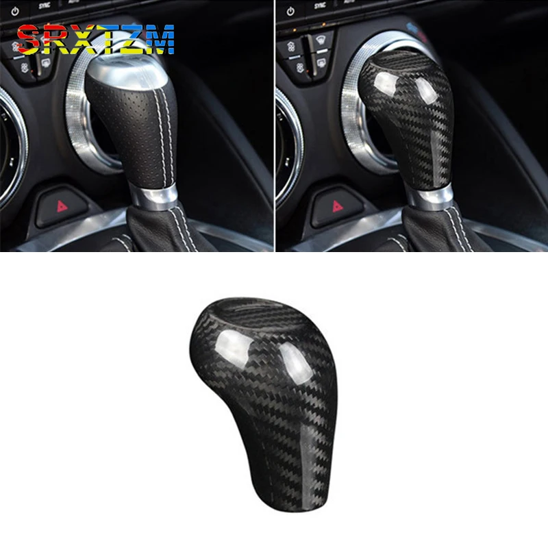 

Handbrake Cover Carbon Fiber Anti-Slip Brake Handle Protective Case For Chevrolet Camaro 2016 2017 2018 2019