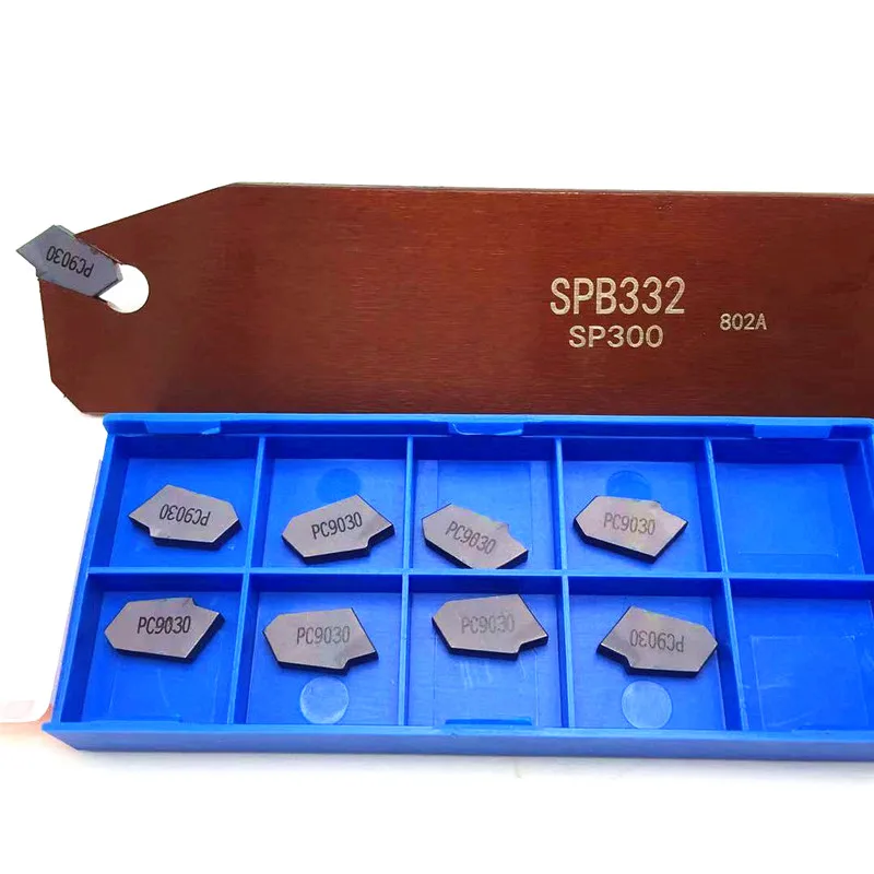 SPB226 SPB332 1pc+10pcs SP200 SP300 SP400 High Quality Set Grooving SPB Slotting and Cutting Insert Lathe CNC SPB Tool Holder