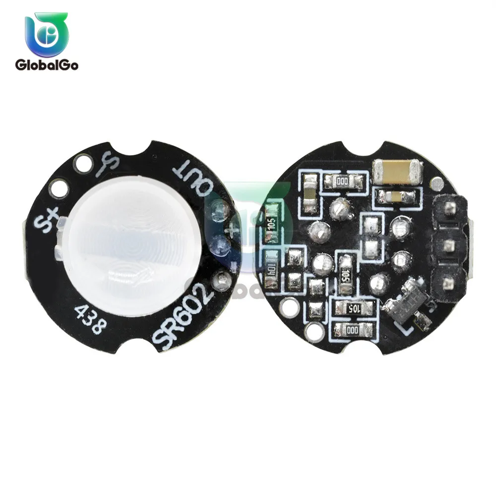 SR602 DC 3.3V-15V Smart Motion Sensor Detector Module SR602 Pyroelectric Infrared PIR Sensor Switch Board
