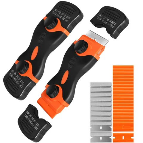 Car Window Cleaning and Sticker Tool