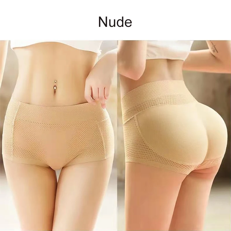 Women Padded Butt Enhancer Push Up Panties Fake Ass False Buttocks Hip Pads But Briefs Panty lift Underwear Butt Lifter Shaper