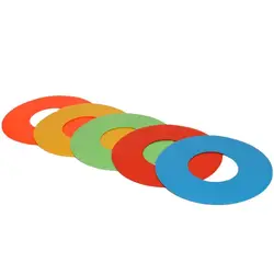 10 pcs Flat marker disc vendita calda fabbrica all'ingrosso di alta qualità calcio calcio training marker cone