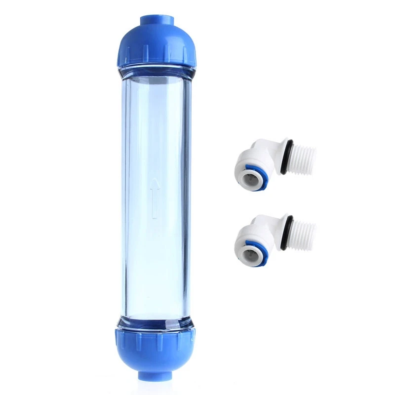 Clear Housing for RO & Filtration Systems 2pcs 1/4\