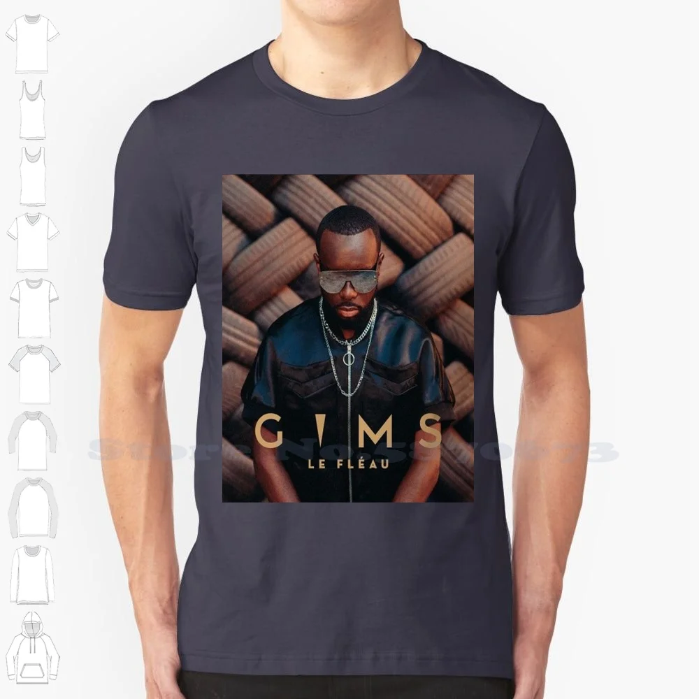 

Gims 100% футболка из чистого хлопка Master Gims Zola Jun Ninho Gambi Rk Eva Queen Aya Nakamura Angel Dadju Vald Pnl Niska Maes Koba