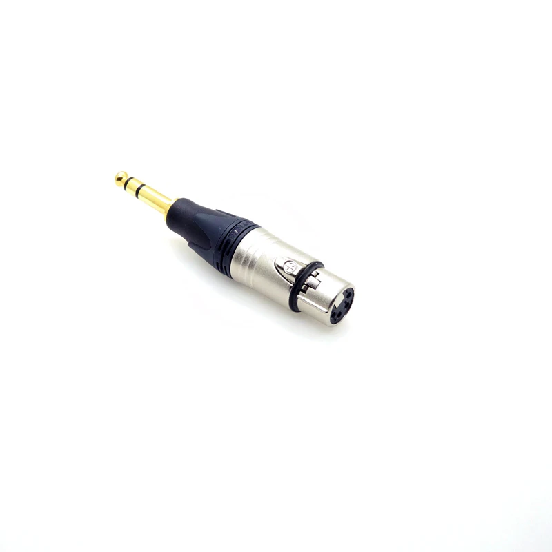 HIFI nowy NEUTRIK 4 Pin XLR do 4.4mm 3.5mm 2.5mm Pentaconn Adapter męski na żeński