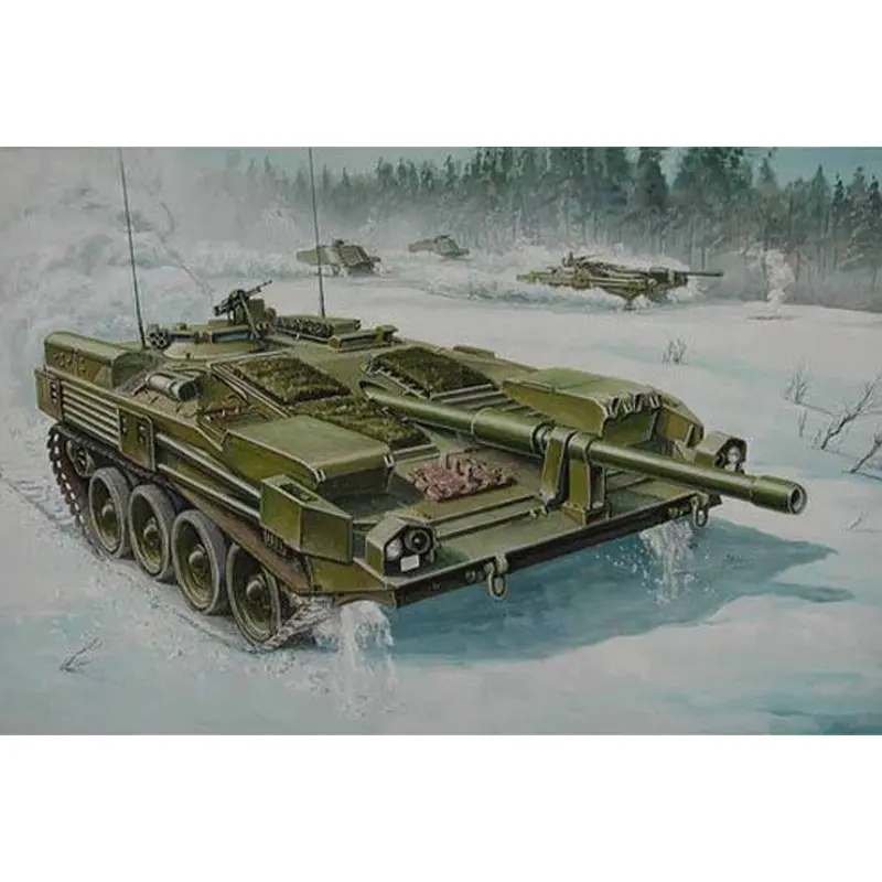 Trumpeter 00309 1/35 Sweden Strv 103B MBT - Scale Model Kit