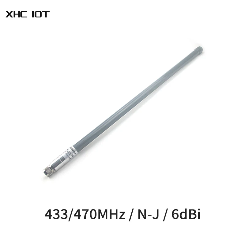 433MHz 470MHz LoRa Outdoor Omnidirectional Helium Miner Antenna Hotspot N-J Connector High Gain 6dBi Waterproof TX400-BLG-60