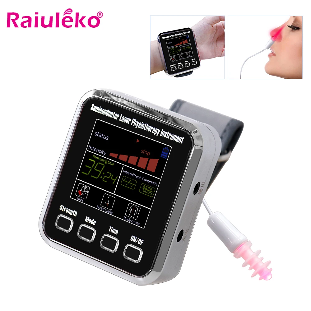 12 Laser Laser Physiotherapy Watch Rhinitis Therapy Watch For Hypertension Diabetes Cholesterol Cerebral Thrombosis Treatment