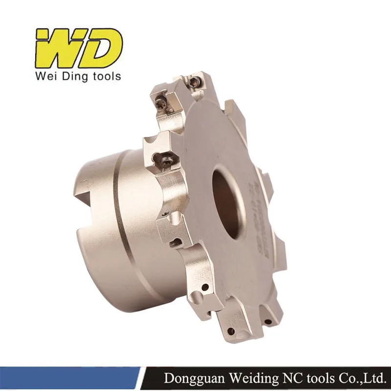 

SMD Indexable CNC Milling Cutter Disk T-Slot Three Face Edge Side Face Milling Tool for Precision Machining