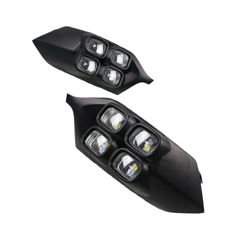 2 Stuks Auto Led Dagrijverlichting Drl Voor Mitsubishi Pajero Sport Montero 2016-2017