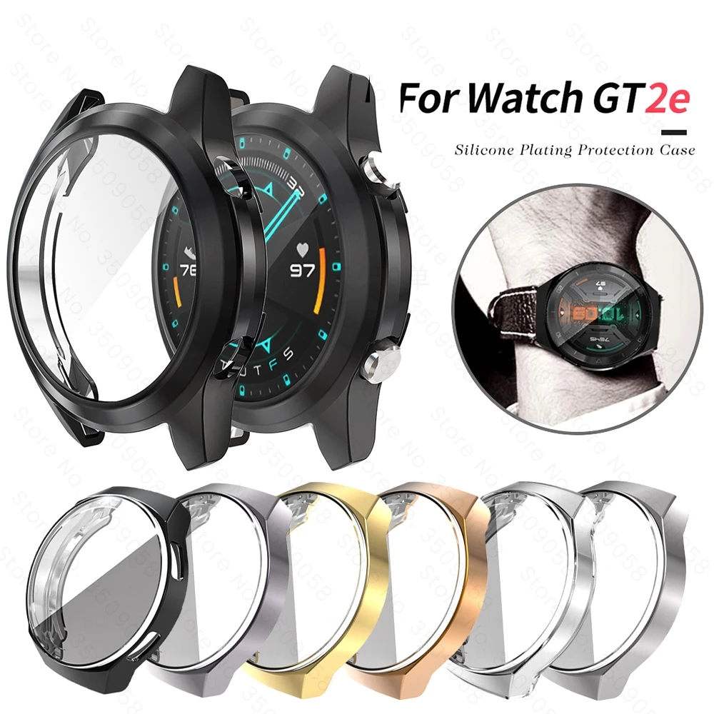 Custodia protettiva per Huawei GT2E custodia protettiva per orologio custodia in TPU placcato in Silicone per Huawei Watch GT 2E GT2 E accessori