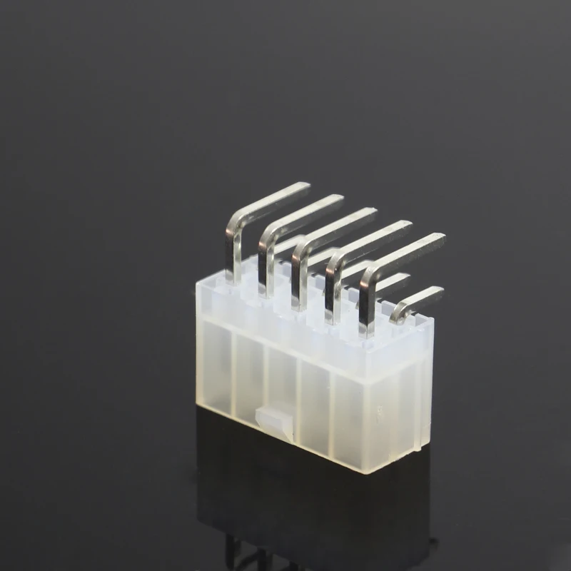 10p Circuit board connector 4.2mm 5557 needle needle curved needle seat solid double