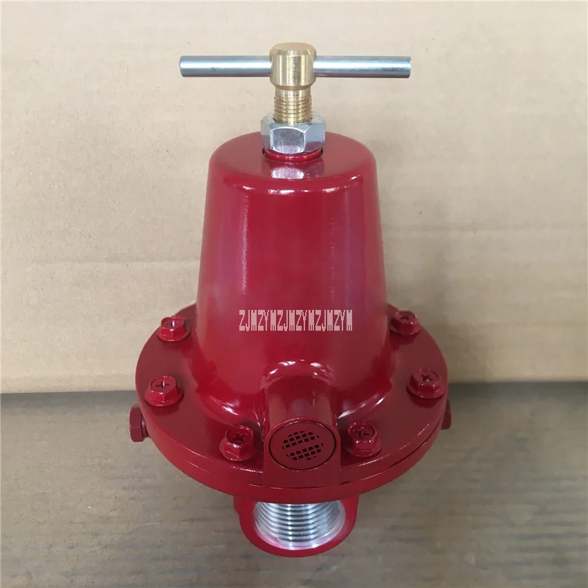 WF1588-25 Gas Pressure Gauge Regulator Aluminum Alloy Gas Pressure Reducing Valve Gas Pressure Reducer DN25 16kgf/cm² 200kg/h