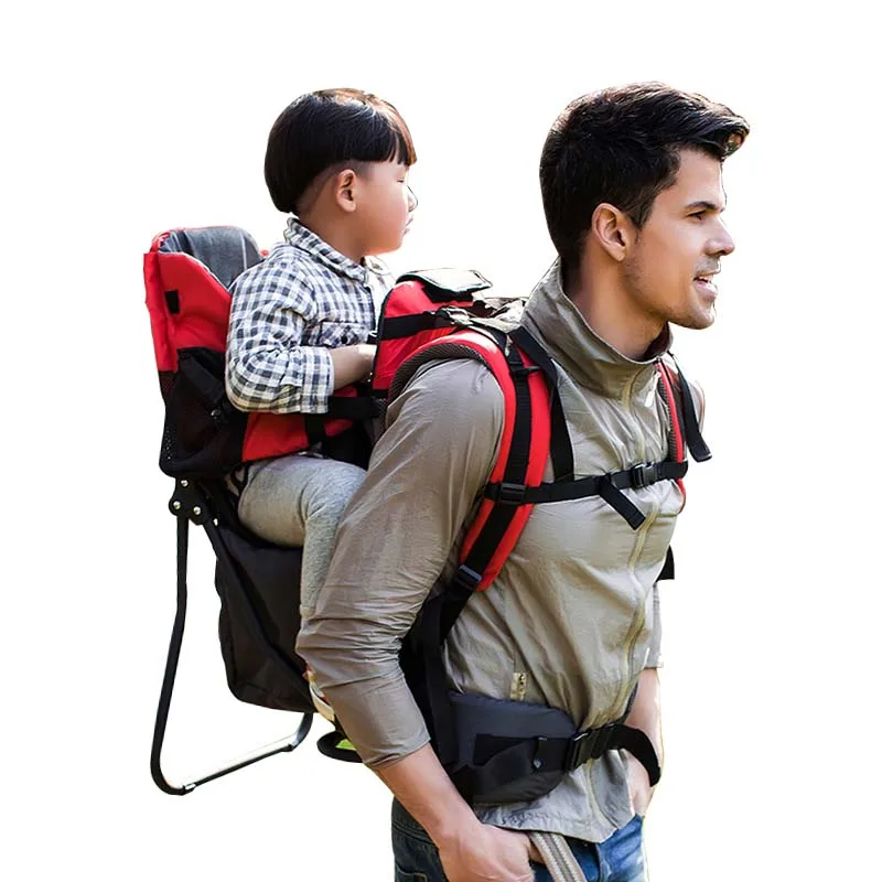 Baby Kind Wandelen Carrier Rugzak Peuter Reizen Rugleuning Outdoor Klimmen Stoel Schouder Carry Back Stoel