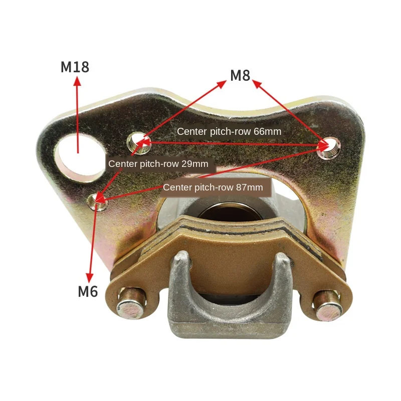 Left and Right Motorcycle Front Brake Calipers For Polaris 500 Sportsman (1996-2001)Polaris 500 Magnum/Sportsman