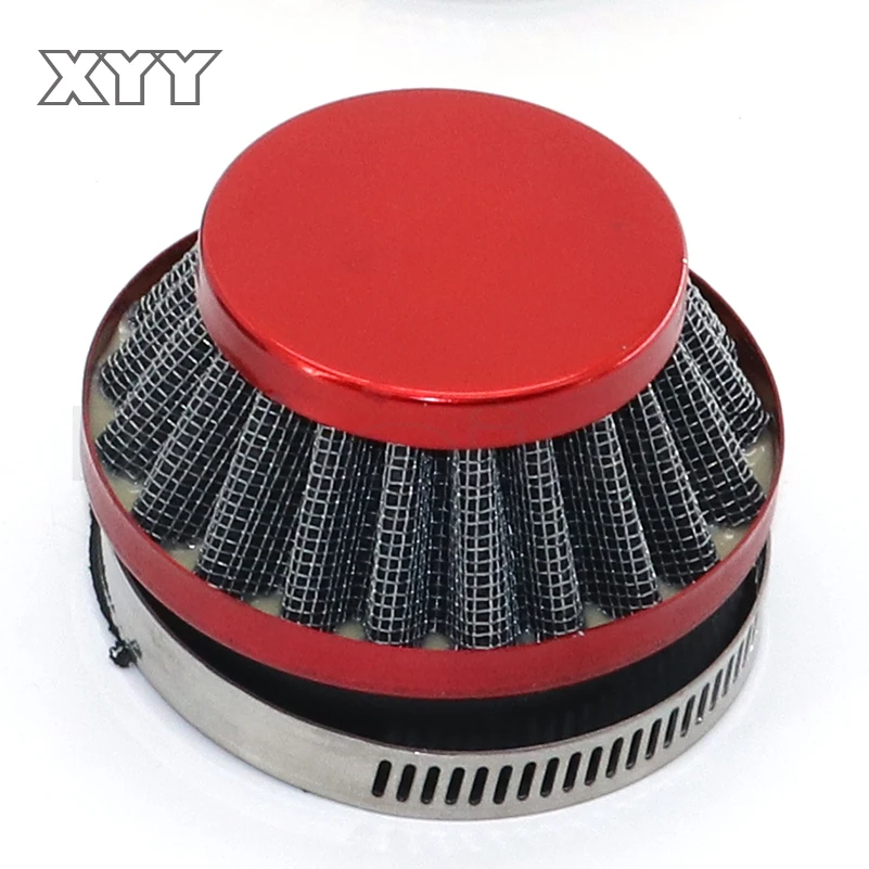 Colorful Mini Moto 42mm 58mm Air Filter Fits 2 Stroke 37cc 47cc 49cc Mini ATV Quad Dirt Bike Pocket Bike Pit Bike