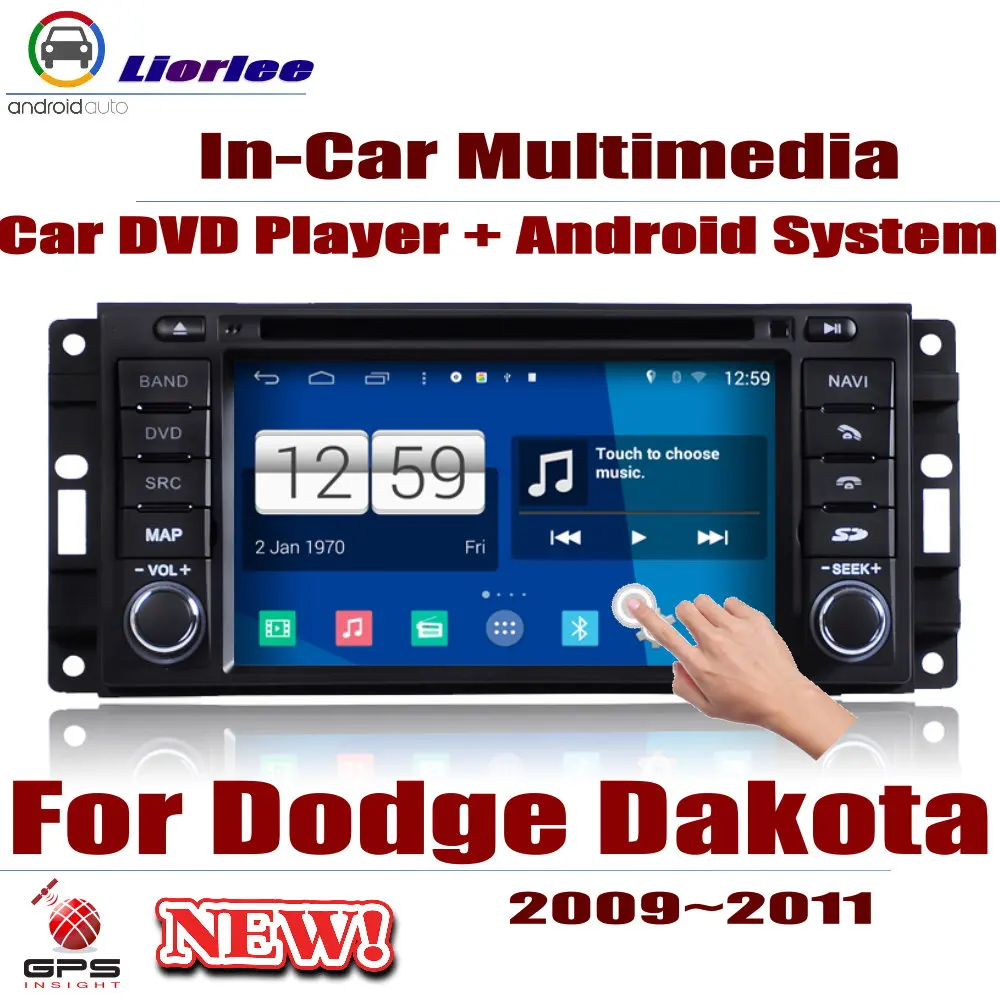 

For Dodge Dakota 2009-2011 Car Android DVD GPS Player Navigation System HD Screen Radio Stereo Integrated Multimedia
