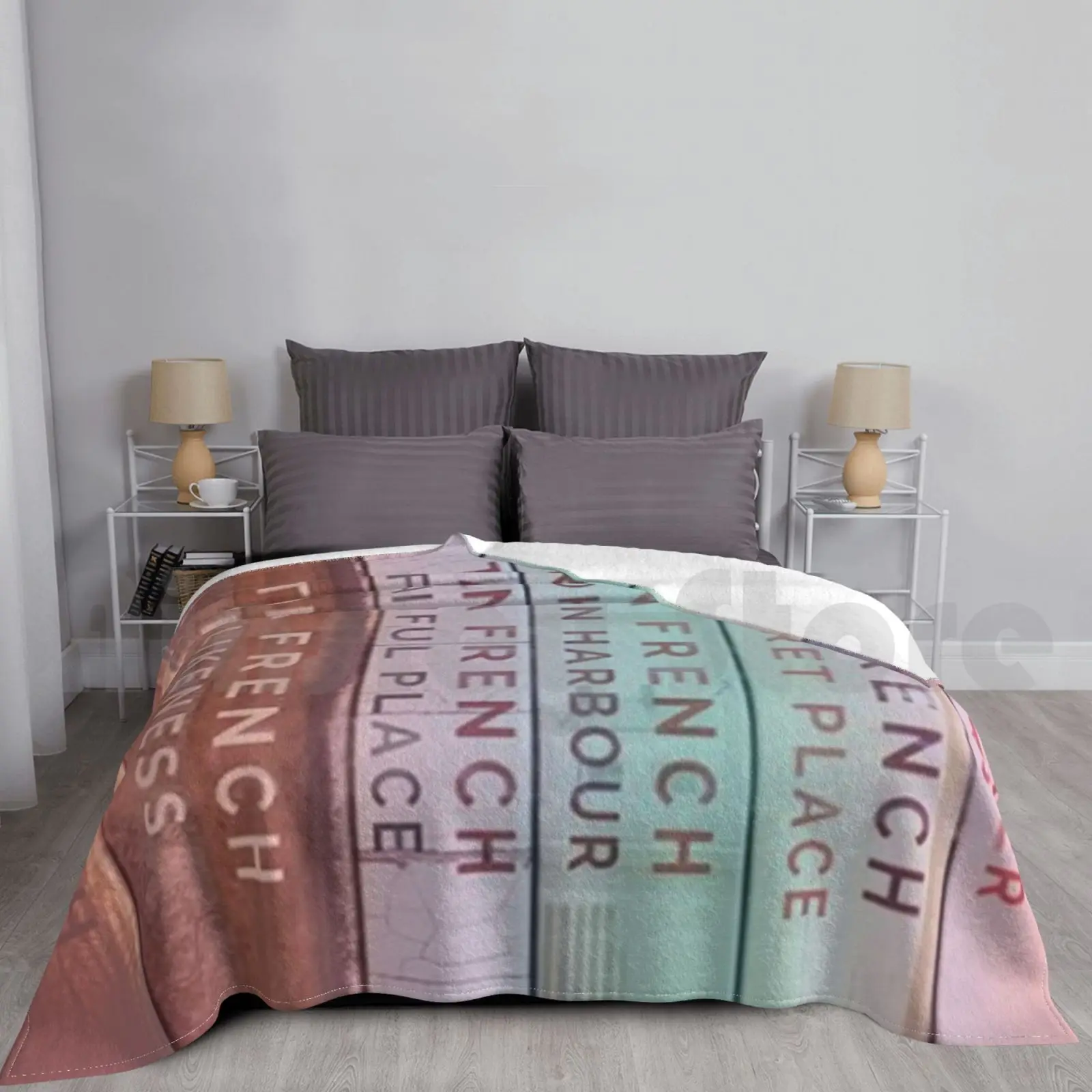 Tana French | Dublin Murder Squad Book Series Mug Rainbow Blanket Fashion Custom Tana French Crime Fiction