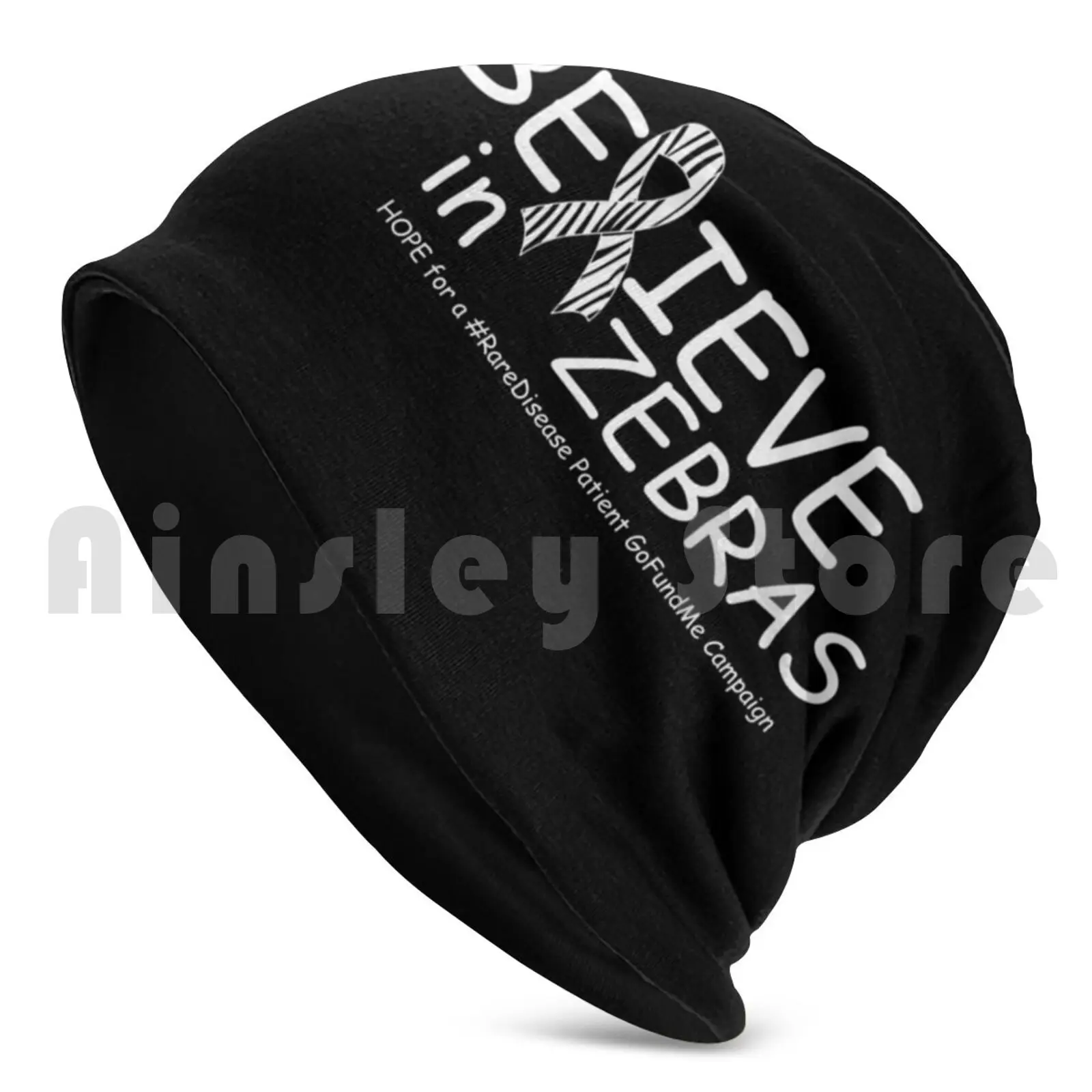 Believe In Beanies Knit Hat Hip Hop Rare Disease Rare Disease Awareness Eds Ehlers Danlos Addisons Ribbon