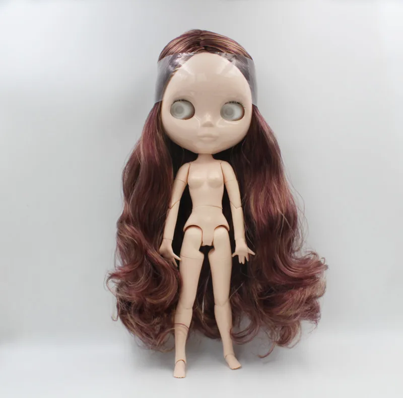 

Free Shipping Top discount 4 COLORS BIG EYES DIY Nude Blyth Doll item NO.705EJ Doll limited gift special price cheap offer toy