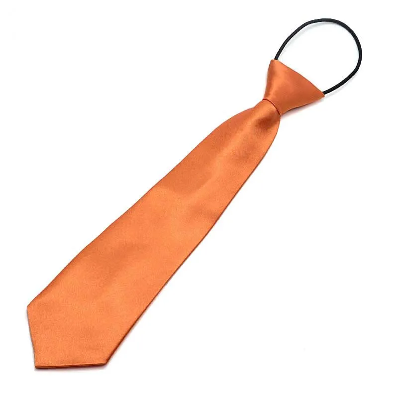 Kid Boy Solid Classic Neck Tie, Wedding Party Gift