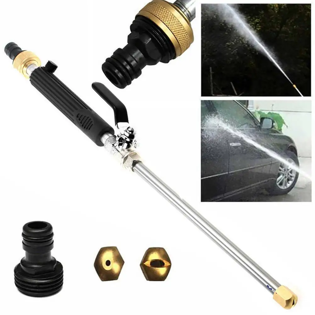 General Washer Machine High Pressure Garden Water Spray 46cm Garden Jet Washer Hose Wand Nozzle Sprayer Sprinkler Cleaning Tool