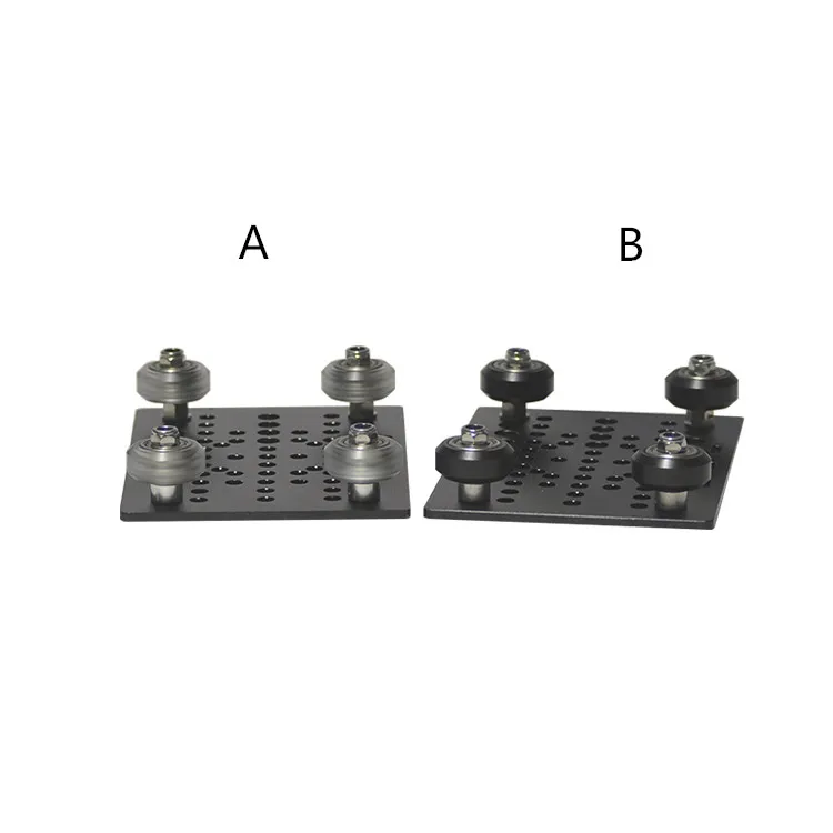 LINK CNC 3D Printer wheel aluminum plate T3x88x127 special slide aluminium profile V-Slot Gantry Plate(20-80mm)