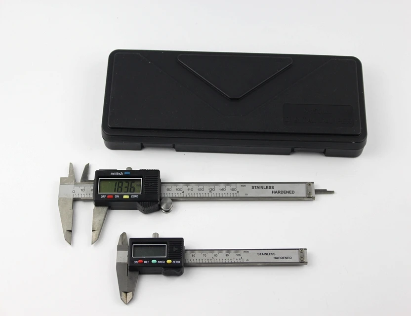 0-150mm 0-100mm Electrical Digital Calipers LCD Gauge Micrometer Ruler Measuring Tools