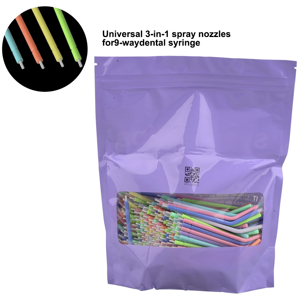 250 Pack Disposable Dental Nozzle Tips Set