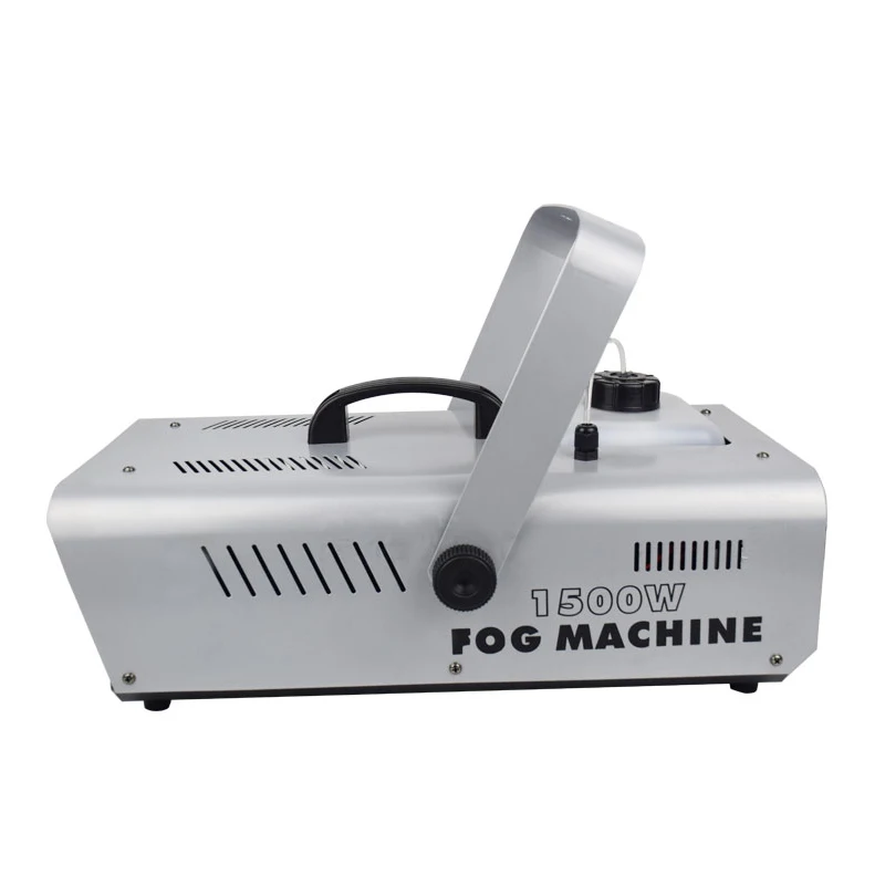 1500W Smoke Machine Professional Thermostatic Fog Machine Remote or Wire Control DJ Disco Wedding Fogger Machine Stage lights