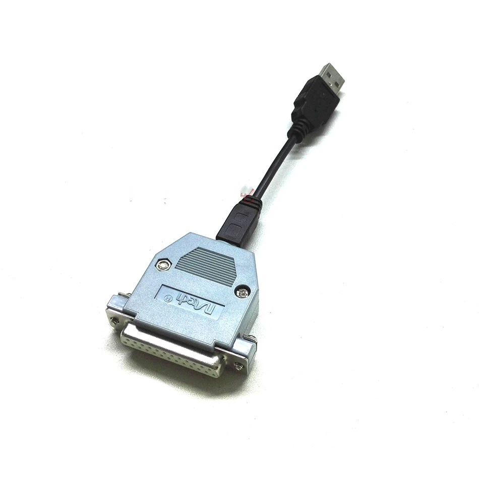 USB To Parallel Adapter CNC Router Controller For MACH3 four-axis Adapter 125KHZ Output CNC To Parallel Port UC125 LY-USB100