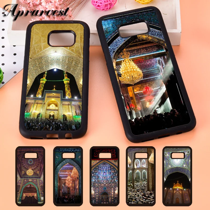 Aprarvest Mecca Imam Ali Islamic Shia Holy Phone Case Cover For Samsung S5 S6 S7 edge S8 S9 Plus S10 lite S10E Note 5 8 9 10