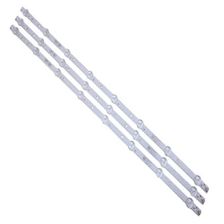 3 uds 605mm tira de LED para iluminación trasera 8 lámparas para Tv JL.D 32081235 -001CS-M E 469119 entrada 21v