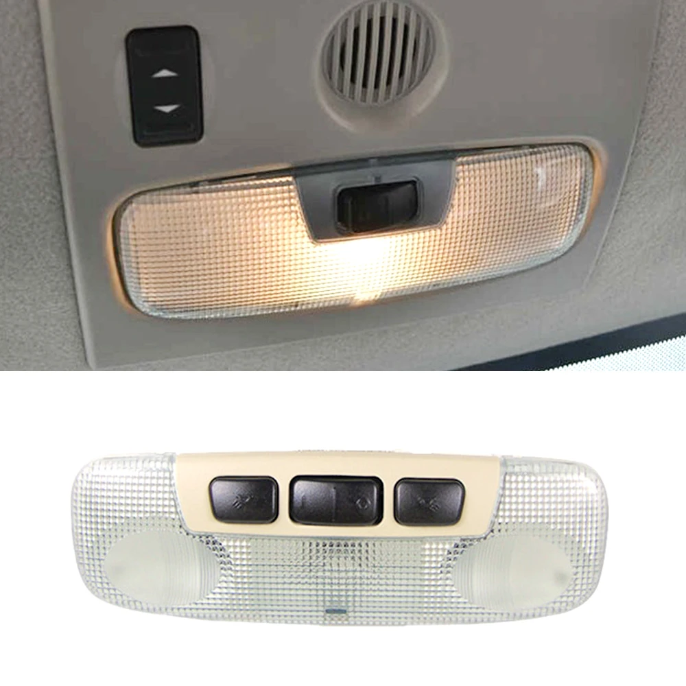 1Botton -3 Botton interior dome light For Ford Focus for Fiesta for Mondeo 2005-2014 Reading Light Ceiling Lamp 8A6A13776CA