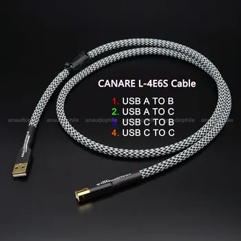 כבל USB HiFi מסוג A ל-B / USB A ל-C / USB C ל-B / C ל-C כבל נתונים אודיו עבור מחשב נייד DAC